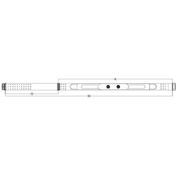 Polar Pro Sport-fastgørelsesbælte, sort, XS-S