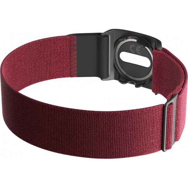 Polar Verity Sense -armband, M-XXL, mörkröd