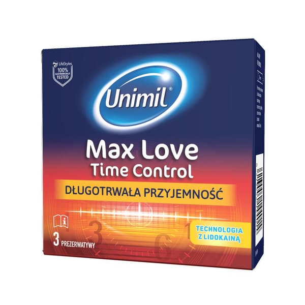Unimil Max Love - Time Control 3 st.