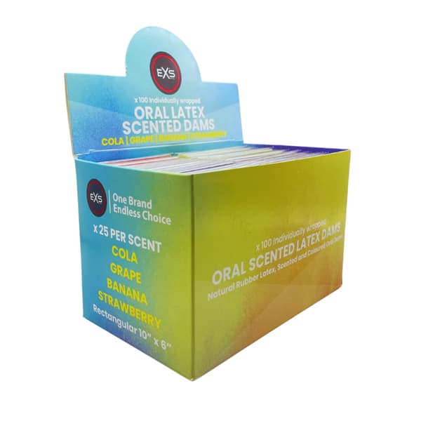EXS Scented Oral Latex Dam - oral dam cola 1 st.