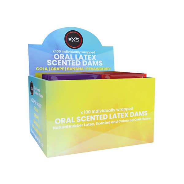 EXS Scented Oral Latex Dam - oral gummidrue 1 stk.