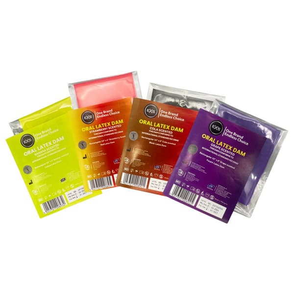 EXS Scented Oral Latex Dam - oral gummidrue 1 stk.