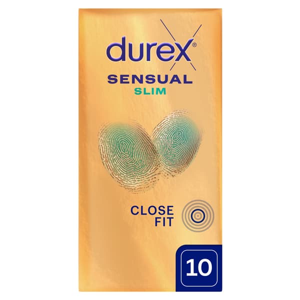 Durex Sensual - Slim 10 st.