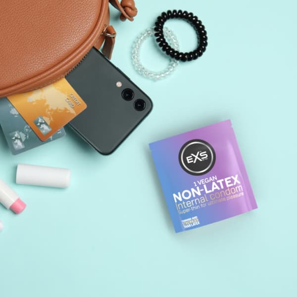 EXS Non-Latex Intern Condom - Spetsremmar (1 st)