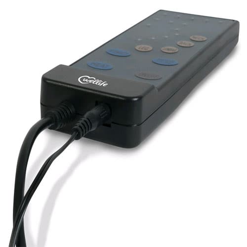 Massagemåtte med Shiatsu-varme - helkropsmassage, zonemassage, 10 massageenheder, 5 programmer, 4 zoner
