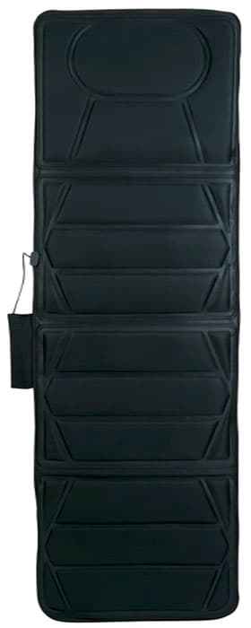 Massagemåtte med Shiatsu-varme - helkropsmassage, zonemassage, 10 massageenheder, 5 programmer, 4 zoner