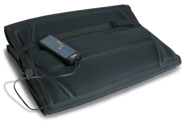 Massagemåtte med Shiatsu-varme - helkropsmassage, zonemassage, 10 massageenheder, 5 programmer, 4 zoner