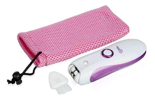 Elektronisk pincet - epilator med LED-belysning, batteridrevet + praktisk etui