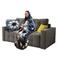 Miniatyrbillede 1 af 5: Uld TV-tæppe - Pude - Poncho 3i1 Premium