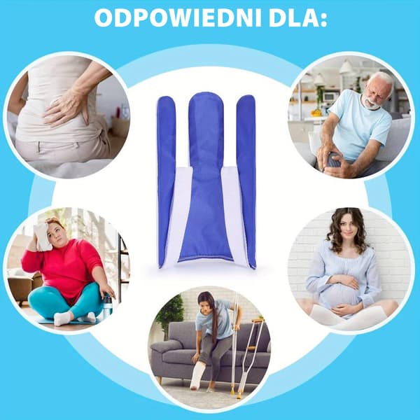 Laite sukkien pukemiseen, polvisukat - sinä puet ne jalkaan, sukan langoittaja