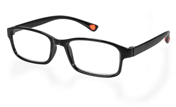 Läsglasögon Optik +1.5 D asfäriska med filter, för dator, lätta, bekväma