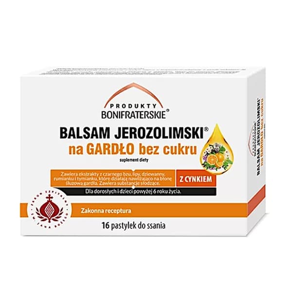 Jerusalemin kurkkubalsami 16 tahnaa. sokeriton