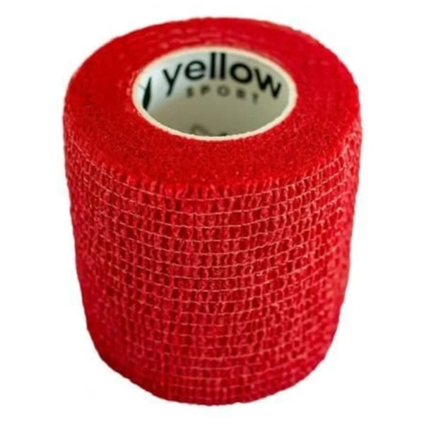 Kohesivt bandage 5cm x 4,5m rött
