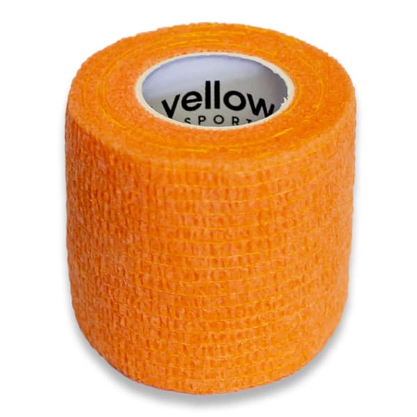 Kohæsiv bandage 5 cm x 4,5 m intens orange