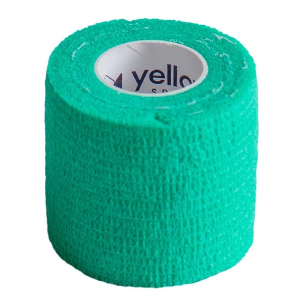 Kohæsiv bandage 5 cm x 4,5 m grøn