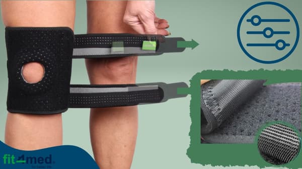 Knæstøtte i neopren, FIT4MED
