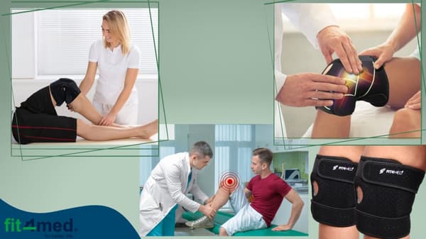 Knæstøtte i neopren, FIT4MED