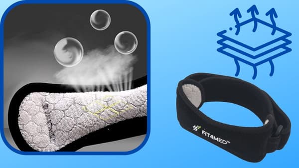 KNÄSTABILISATOR I NEOPREN, MÖNSTER FIT4MED