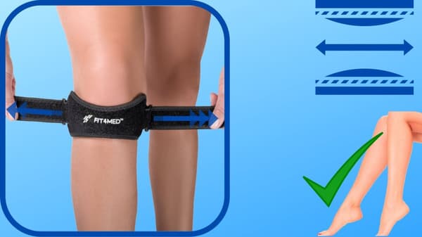 KNÄSTABILISATOR I NEOPREN, MÖNSTER FIT4MED