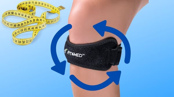 KNÄSTABILISATOR I NEOPREN, MÖNSTER FIT4MED