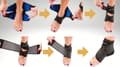 Miniatyrbild 6 av 11: Universell fotledsstabiliserande fotortos