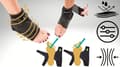 Miniatyrbild 9 av 11: Universell fotledsstabiliserande fotortos
