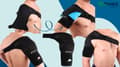 Miniatyrbillede 4 af 11: Skulderstabilisatorbandage til atleter FIT4MED