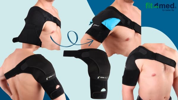 Skulderstabilisatorbandage til atleter FIT4MED