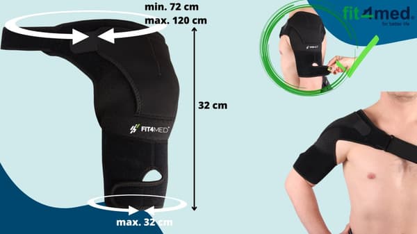 Skulderstabilisatorbandage til atleter FIT4MED