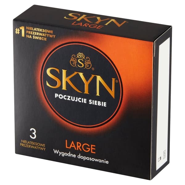 Unimil Skyn store kondomer 3 stk.