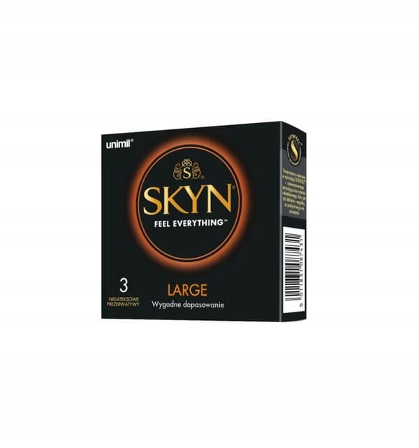 Unimil Skyn store kondomer 3 stk.