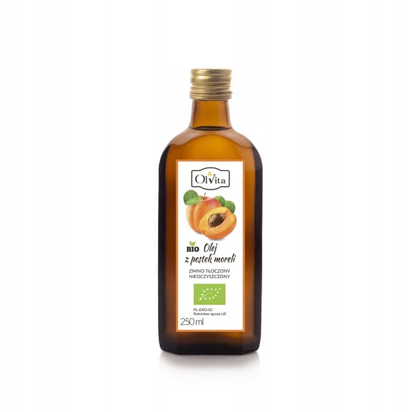 OLVITA Abrikoskerneolie Koldpresset 250 ml
