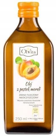 OLVITA Abrikoskerneolie Koldpresset 250 ml