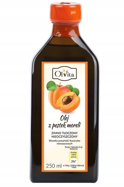 OLVITA Abrikoskerneolie Koldpresset 250 ml