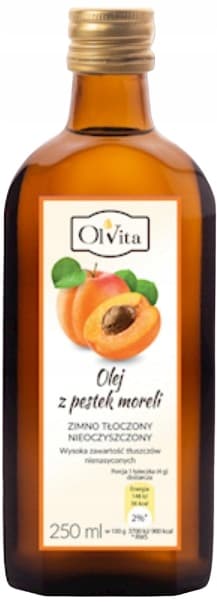 OLVITA Abrikoskerneolie Koldpresset 250 ml