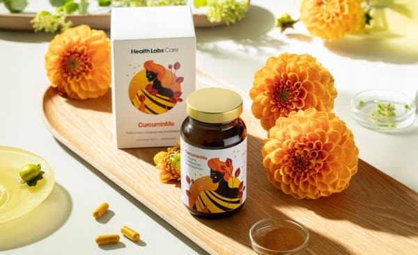 HEALTH LABS CurcuminMe kurkumiini piperiinillä KURKUMA 60 kaps.