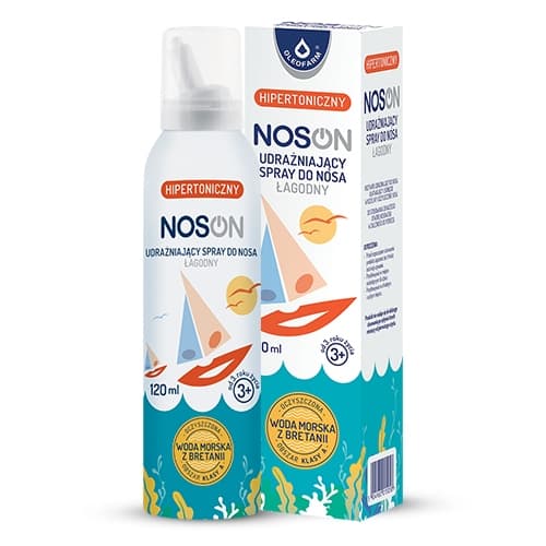 NOSONEK hypertonisk næsespray HAVVAND Oleofarm 120 ml