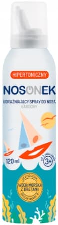 NOSONEK hypertonisk næsespray HAVVAND Oleofarm 120 ml