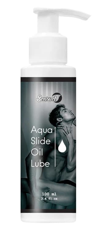 SENSUEL AQUA SLIDE OIL LUBE intimgel MEGET FUGTGIVENDE glidecreme 100 ml