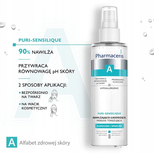 PHARMACERIS En fugtgivende tonic-mist 200 ml