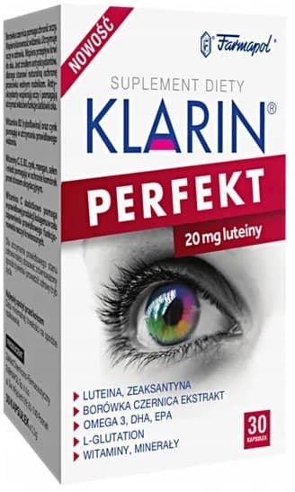 Klarin Perfekt lutein correct vision 30 caps