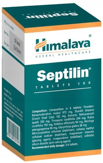 HIMALAYA Septilin IMMUNITET INFEKTIONER 100 tabletter