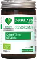 Miniatyrbillede 1 af 6: BE ORGANIC Chlorella Bio 500 mg økologiske grønne mikroalger 50 kapsler