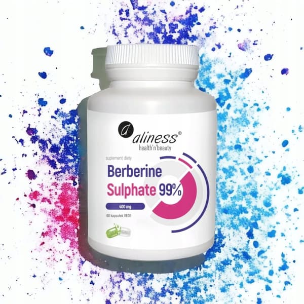 ALINESS Berberinsulfat 99% 400 mg VÆGTTAB BERBERINSULFATER 60 k