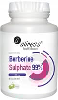 Miniatyrbillede 1 af 11: ALINESS Berberinsulfat 99% 400 mg VÆGTTAB BERBERINSULFATER 60 k