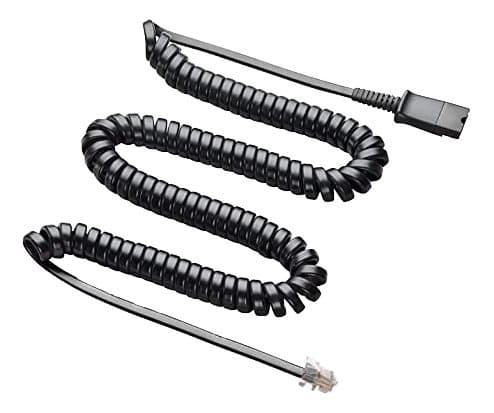 Amplifier Coil Cord to QD Modular Plug