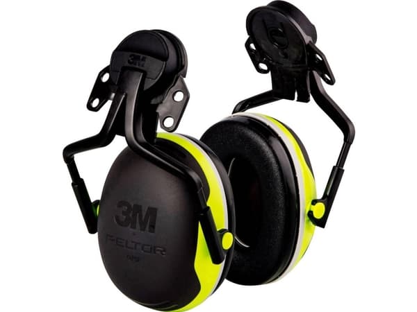 3M X4P3E, Pääpanta, Rakentaminen, Musta, Vihreä, 25 dB, Langaton