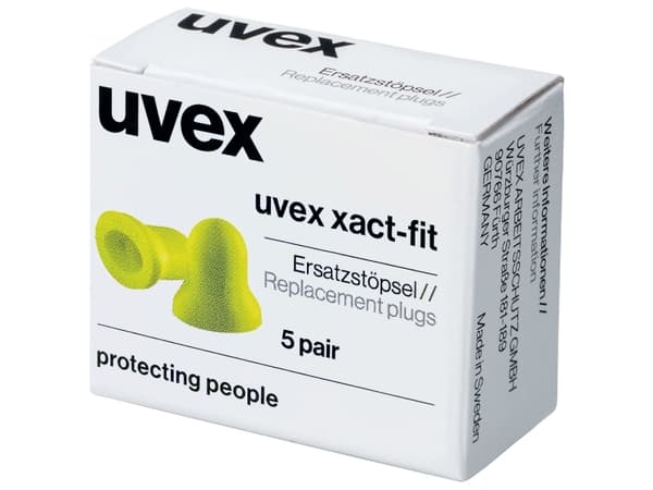 Uvex 2124002, Kertakäyttökorvatulppa, In-ear, Vihreä, Langaton, 26 dB, 250 kpl