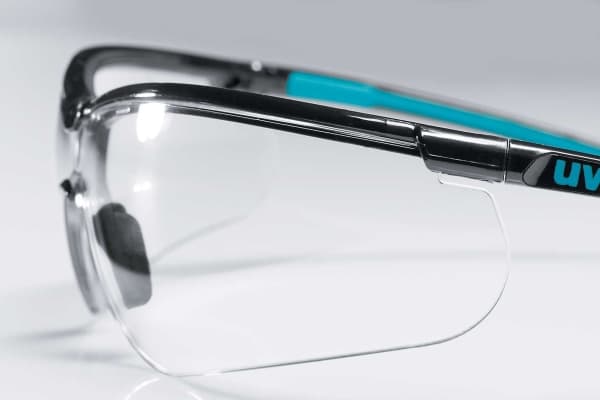 uvex sportstyle - Vernebriller - avskygning: UV 2C-1.2 - grått glass - polykarbonat - svart, hvit - PPE Category II