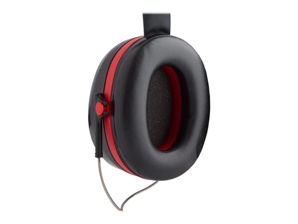 3M Optime III, Aikuinen, Musta, Punainen, Vaahto, Niskanauha, 35 dB